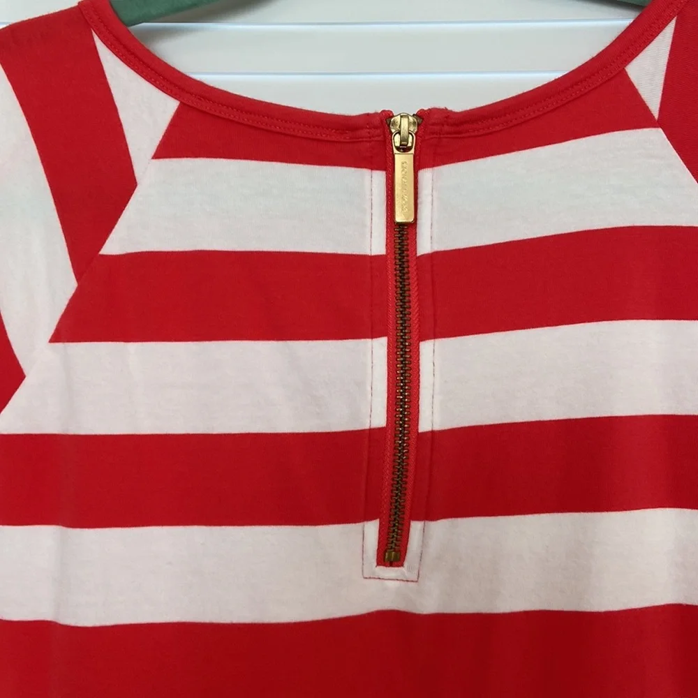 Michael Kors , shirt style, embellished with MK, and MK gold tone zipper. - Picture 5 of 7